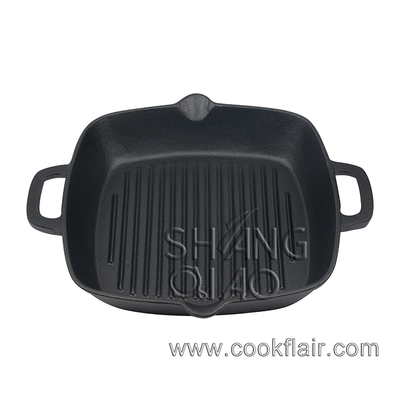 Cast Iron Grill Pan with Double Ears
