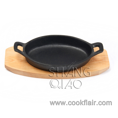 Cast Iron Oval Baking Dish