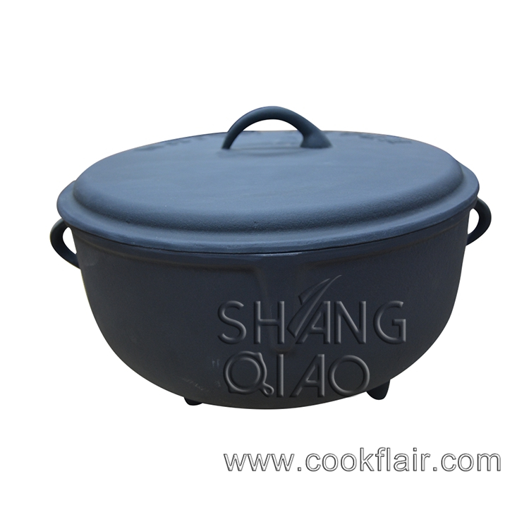Pre-seasoned Cast Iron Jambalaya Pot