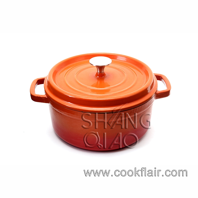 Cast Iron Casserole Pot